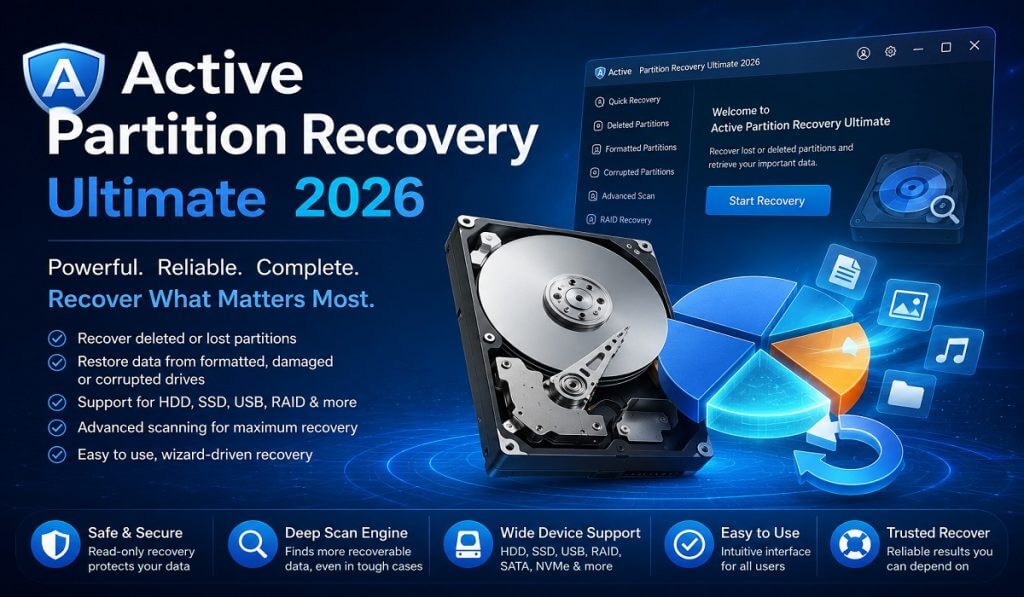 Active Partition Recovery Ultimate 2026 Free Download
