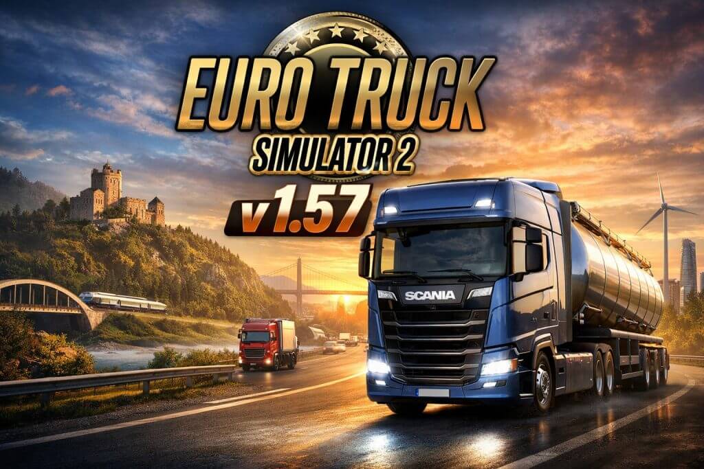 Euro Truck Simulator 2 v1.57 PC Game Free Download