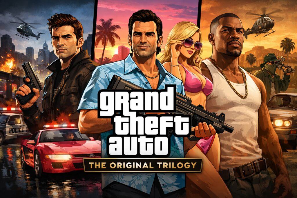 Grand Theft Auto: The Original Trilogy PC Game