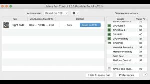  Macs Fan Control For macOS Free Download