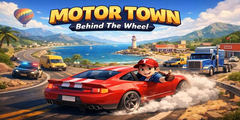 Motor Town: Behind The Wheel PC Game Free Download