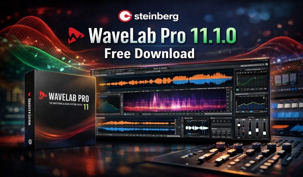 Steinberg WaveLab Pro 11.1.0 For macOS Free Download