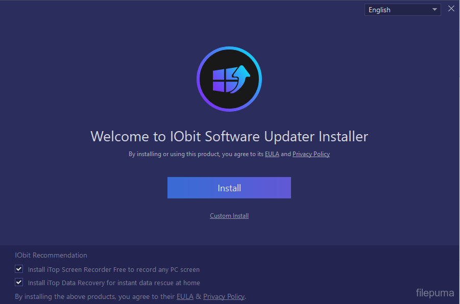 IObit Software Updater - Download and install on Windows