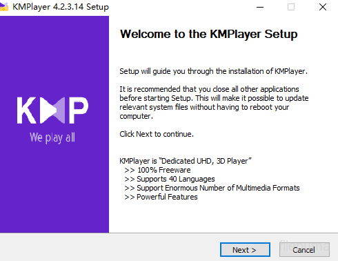 Download KMPlayer 4.2.3.37 (64-bit) Latest Version